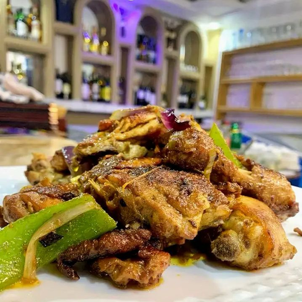Fried pork